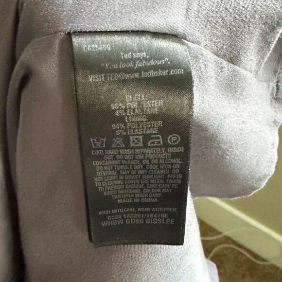 Ted Baker Women's Cut Bisslee Chatsworth Floral Romantic Prep Midi Dress Size 6 - Picture 9 of 11